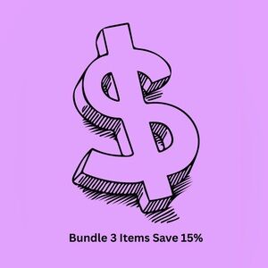 Bundle 3 items save 15%